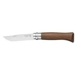 Opinel No.8 RVS Luxury zakmes - Walnoothout